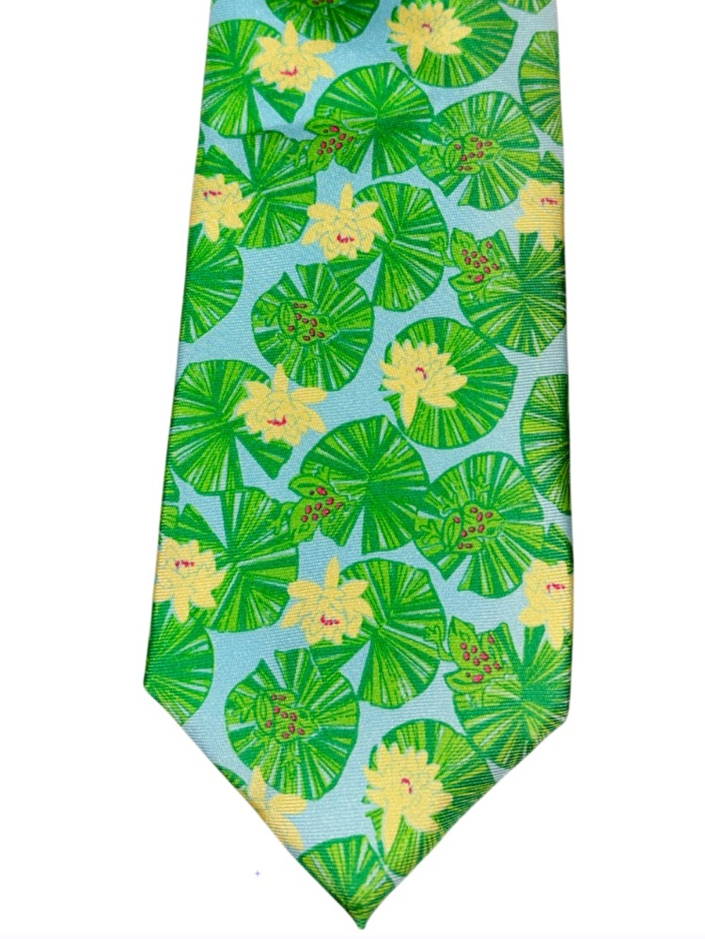 LILLY PULITZER Via Palm Beach HIP HIP HOORAY 100% Silk Neck Tie